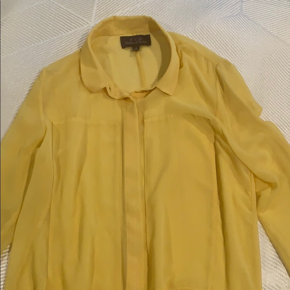 PJK yellow blouse